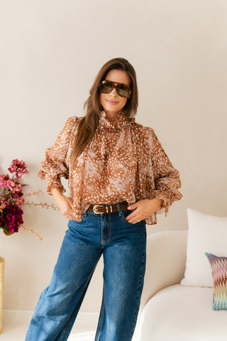 She's The Muse Blouse