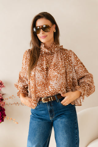 She's The Muse Blouse