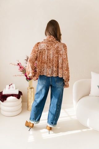 She's The Muse Blouse