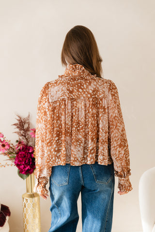 She's The Muse Blouse