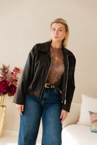 Brown Leather Jacket
