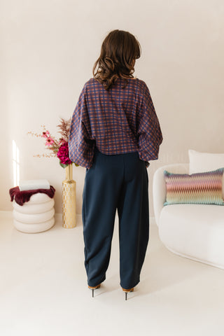 Simply Sophisticated Blouse Navy