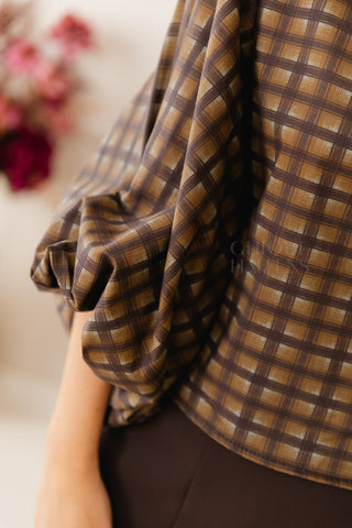 Simply Sophisticated Blouse Brown