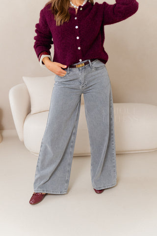 Palazzo Trousers Grey