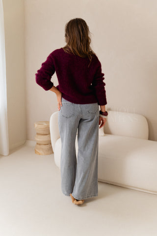 Palazzo Trousers Grey