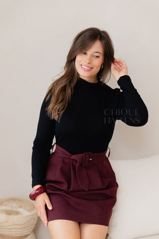 Very Cute Dress Burgundy