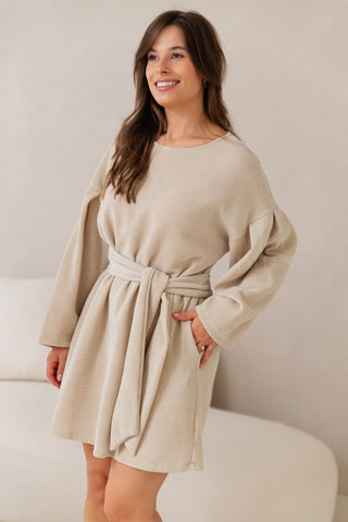 Cosy Moments Dress Ecru