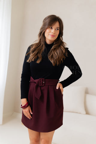 Very Cute Dress Burgundy