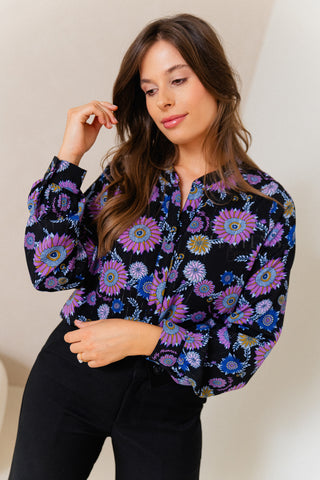 Charm Of Autumn Blouse