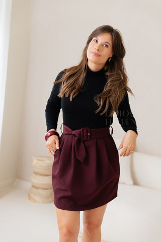 Very Cute Dress Burgundy