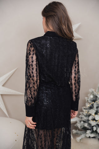 Black Allure Blouse