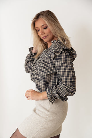 Charming Checks Blouse