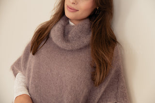 Deluxe Mohair Knit Deep Taupe